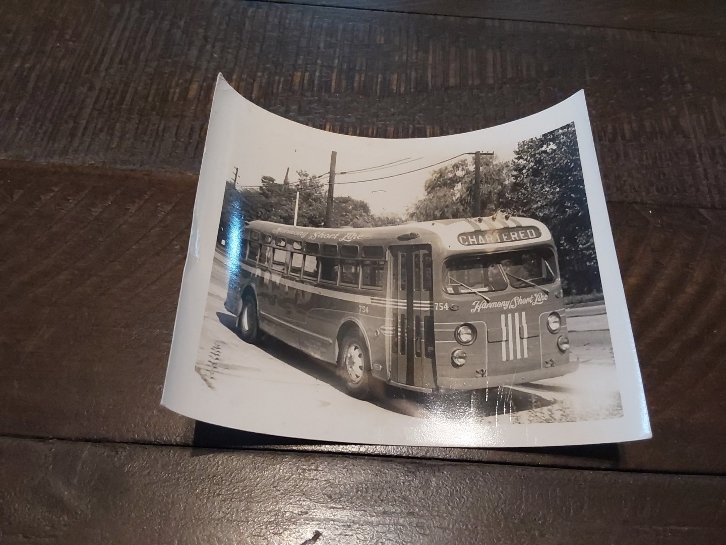 Harmony Short Line 1950s Bus Photo Transportation Pittsburgh PA