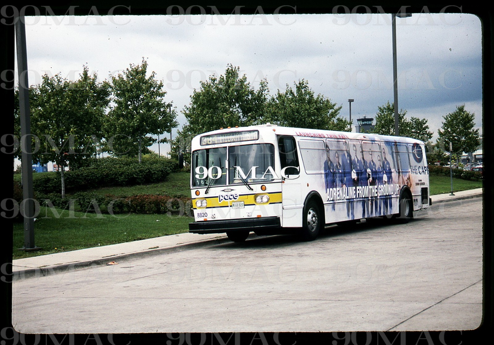 Pace. Orion Bus #8820. Chicago (IL). Original Slide 1996.