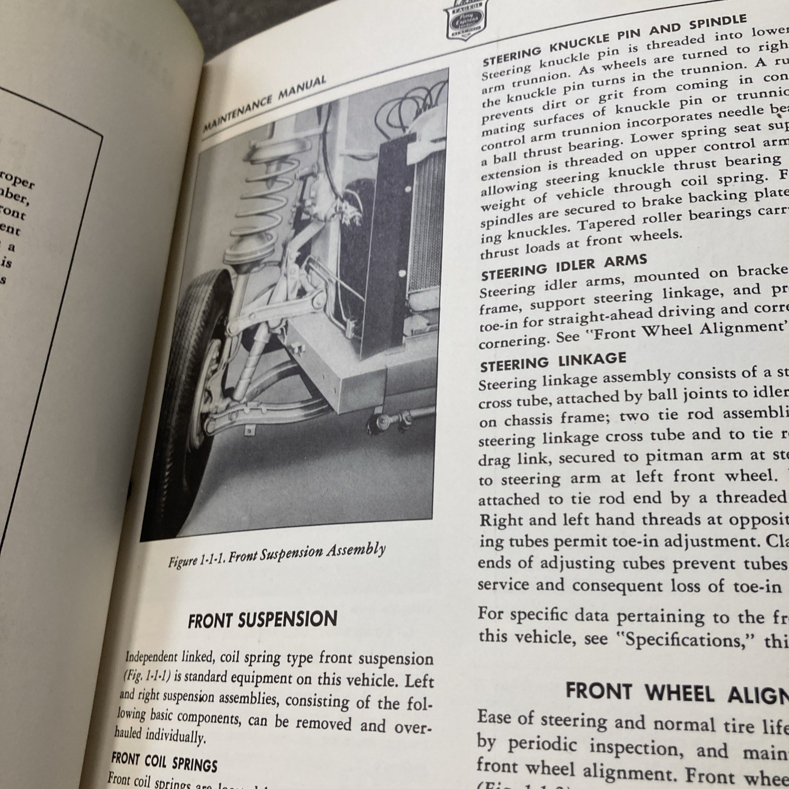 Fageol Twin Coach Maintenance Manual-Scarce 1950’s-Kent Ohio
