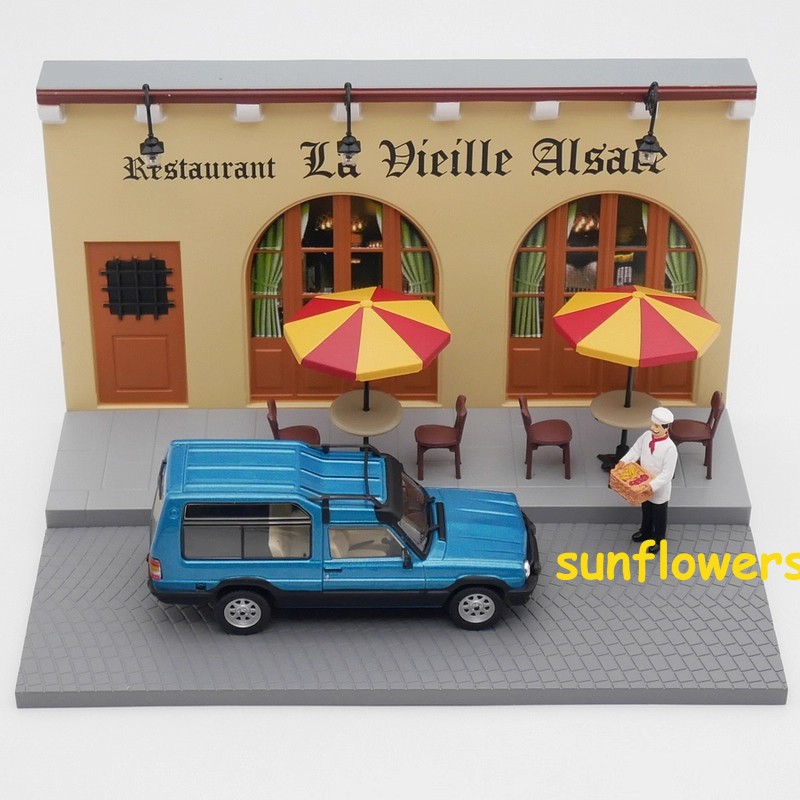 1: 43 Wagon Scene Sand Table Alloy Car Model New Model