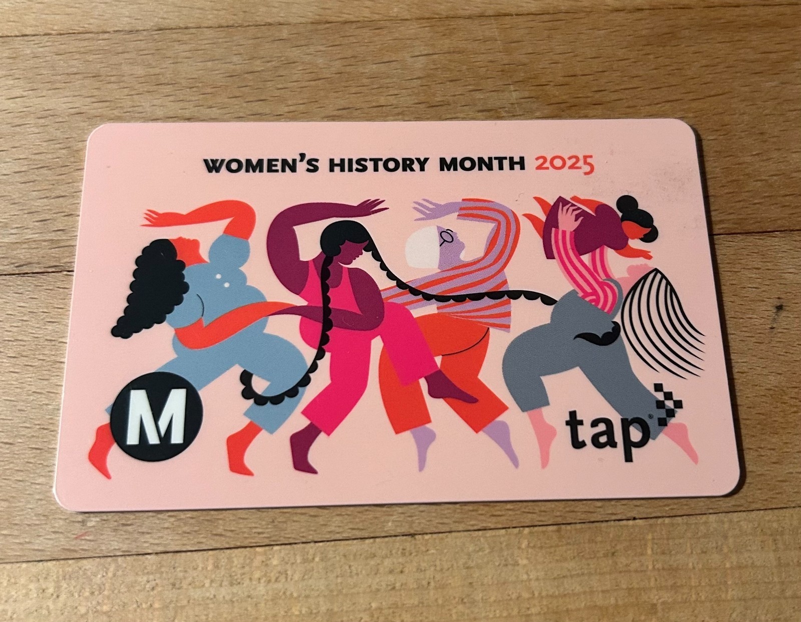 LA Metro Women’s History Month March 2025 TAP Card Limited Edition