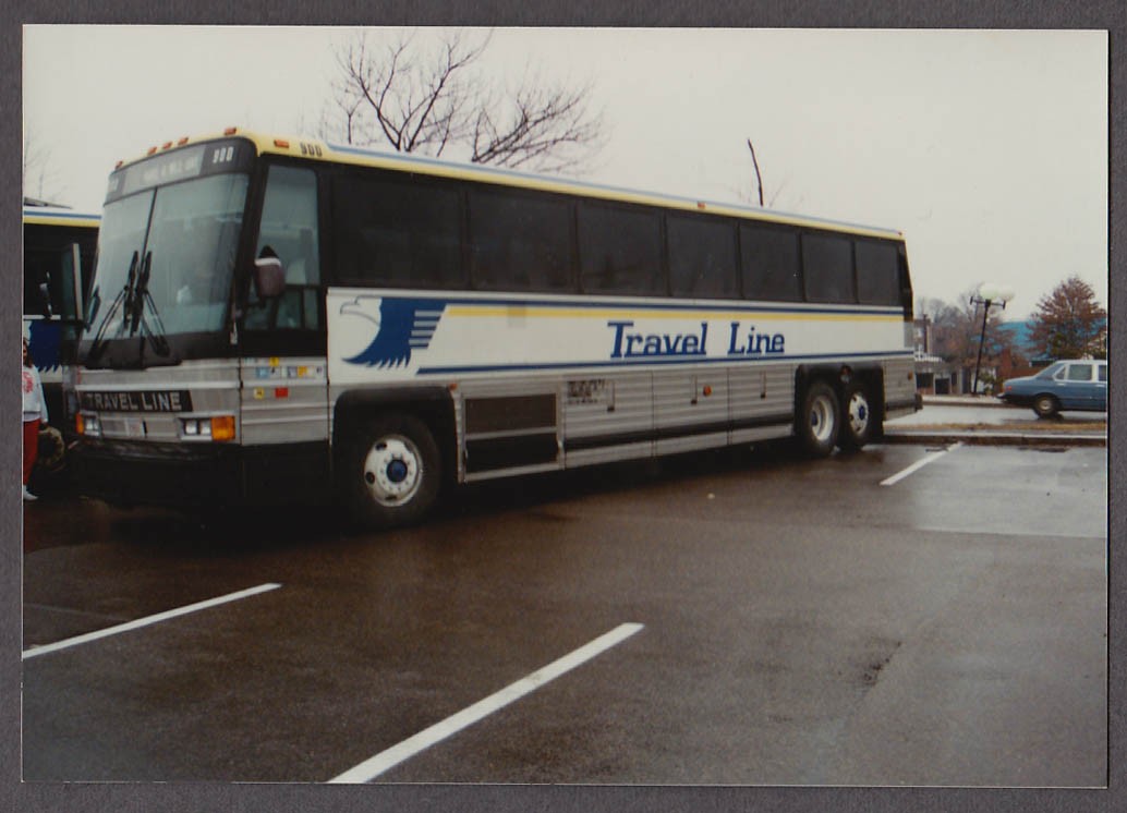 Travel Line #900 bus snapshot Quincy MA 1989
