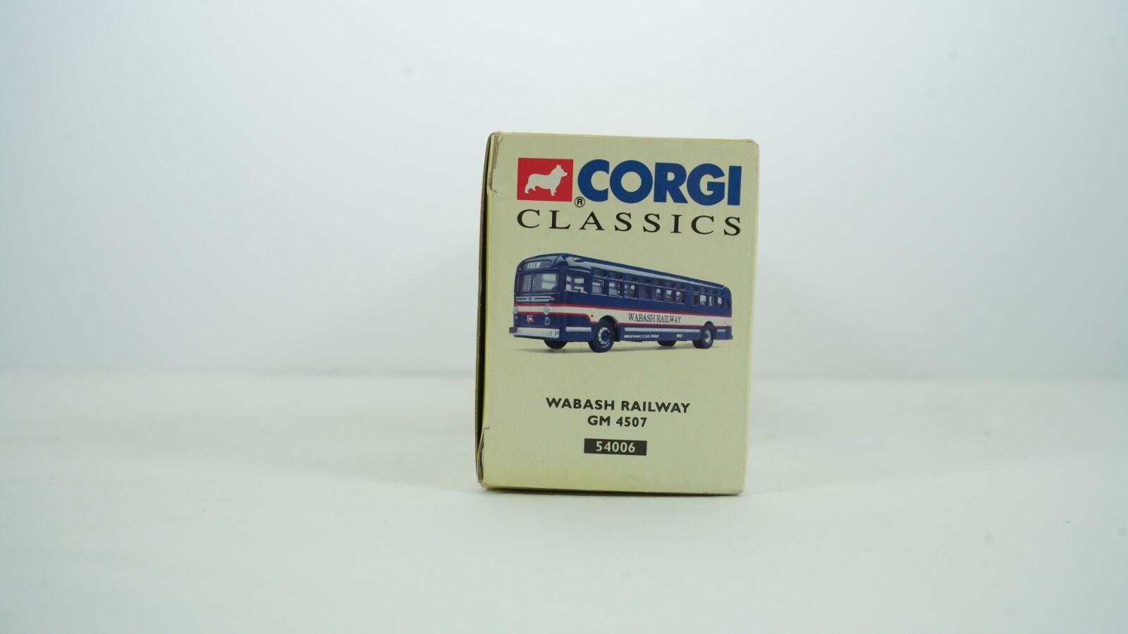 Corgi Diecast General Motors 4507 Wabash Railway Coach Bus 54006 NEW HO7
