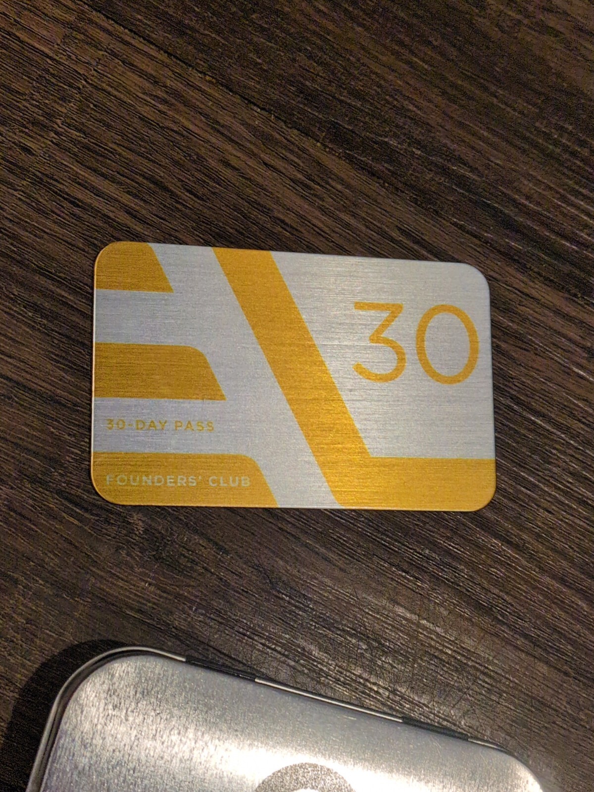 Cincinnati Streetcar Founder’s Club limited commemorative metal Card And Case