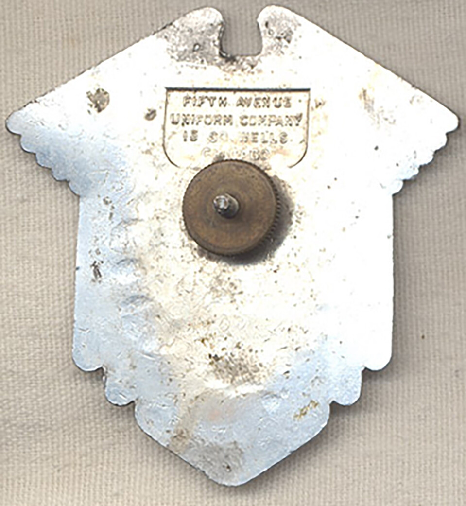 1940’s Leavenworth Transportation Co. Bus Drivers Hat Badge