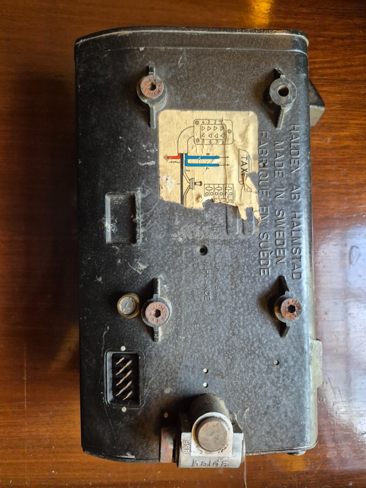Halda English cab money meter