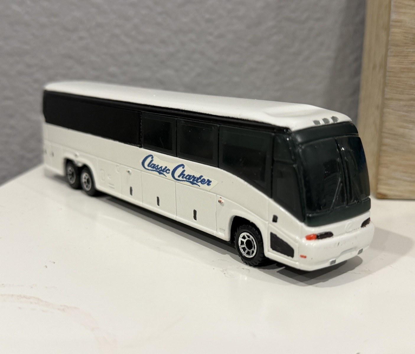 Custom Painted Matchbox MCI Motorcoach 1/64 scale