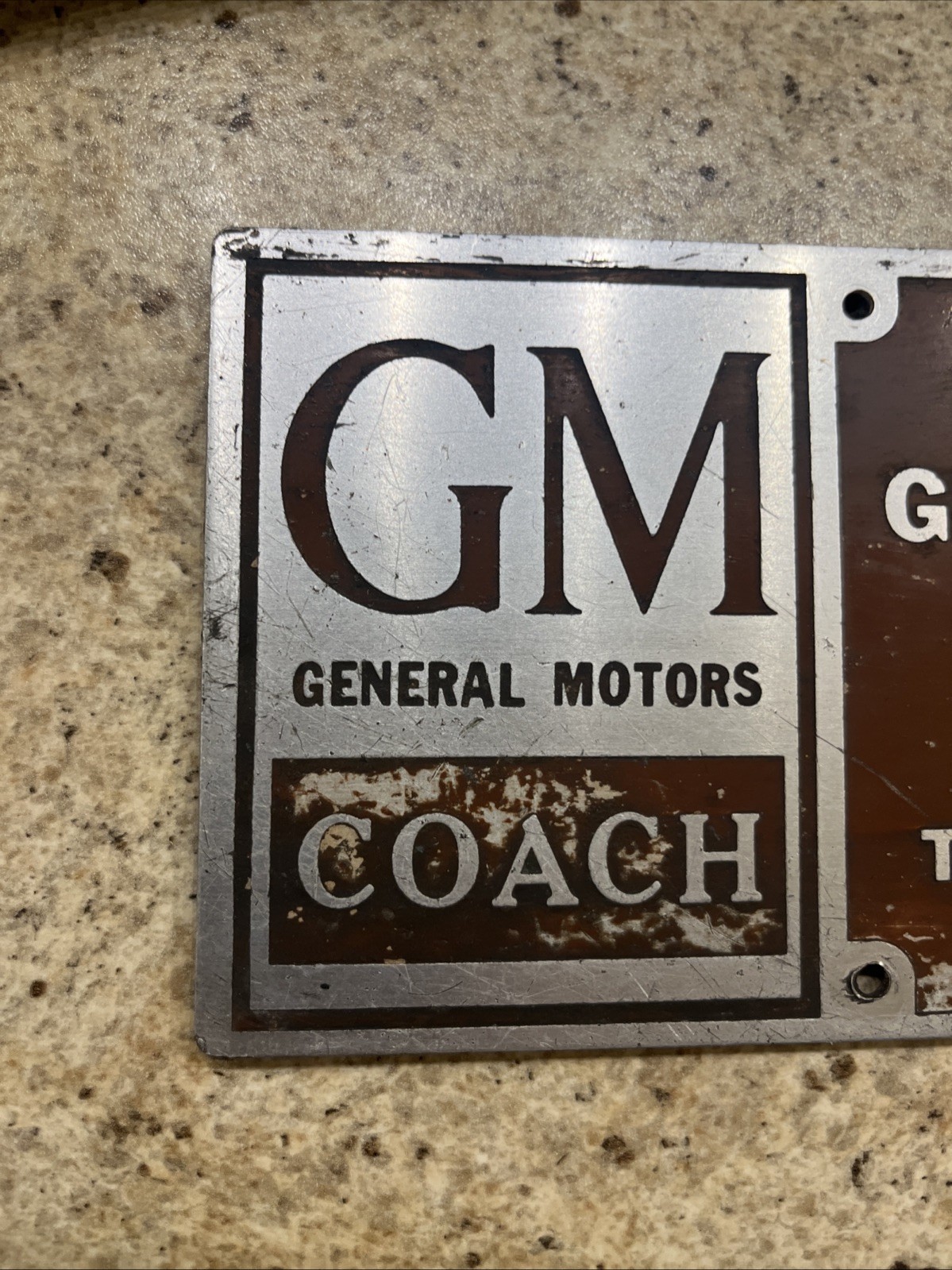 GM 4106 Bus Coach Builder Plate Truck GMC VIN General Motors 1963 (12)