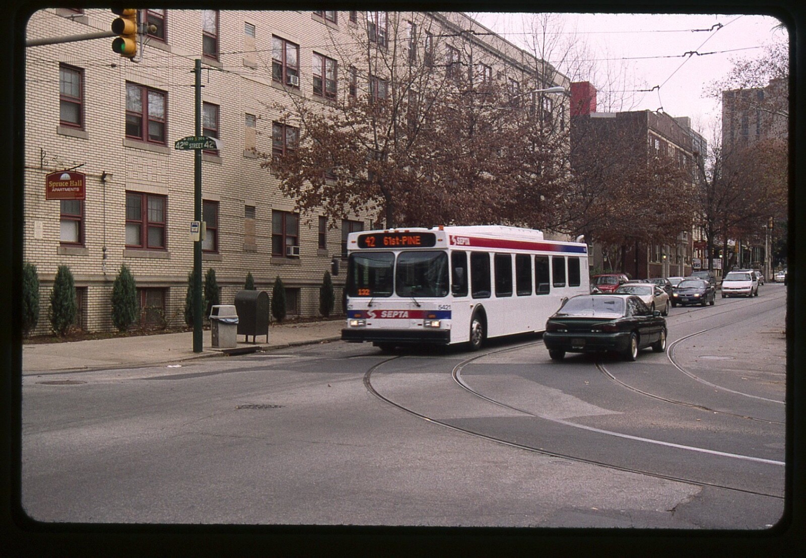Bus Slide – Philadelphia SEPTA #5421 Bus 2002 42nd Street Transit