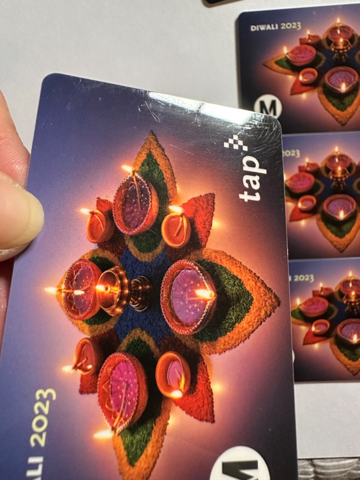 Metro TAP Card Diwali 2023 Bus Subway Transit Limited Edition Not Loadable