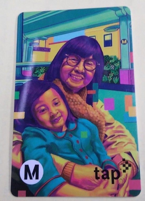 Los Angeles Metro Art Legacy by Bodeck Luna Tap Card