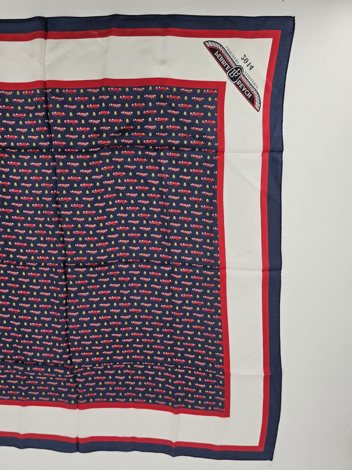 PEBBLE BEACH CONCOURS d’ELEGANCE 2014 CARS & ROLEX CROWNS SCARF