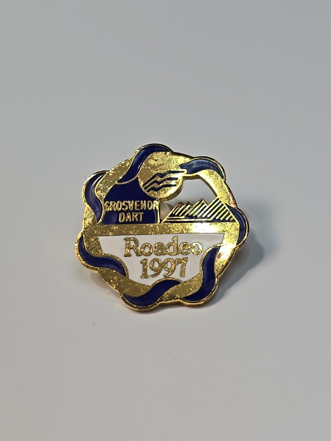 Grosvenor Dart 1997 Bus Roadeo Lapel Pin