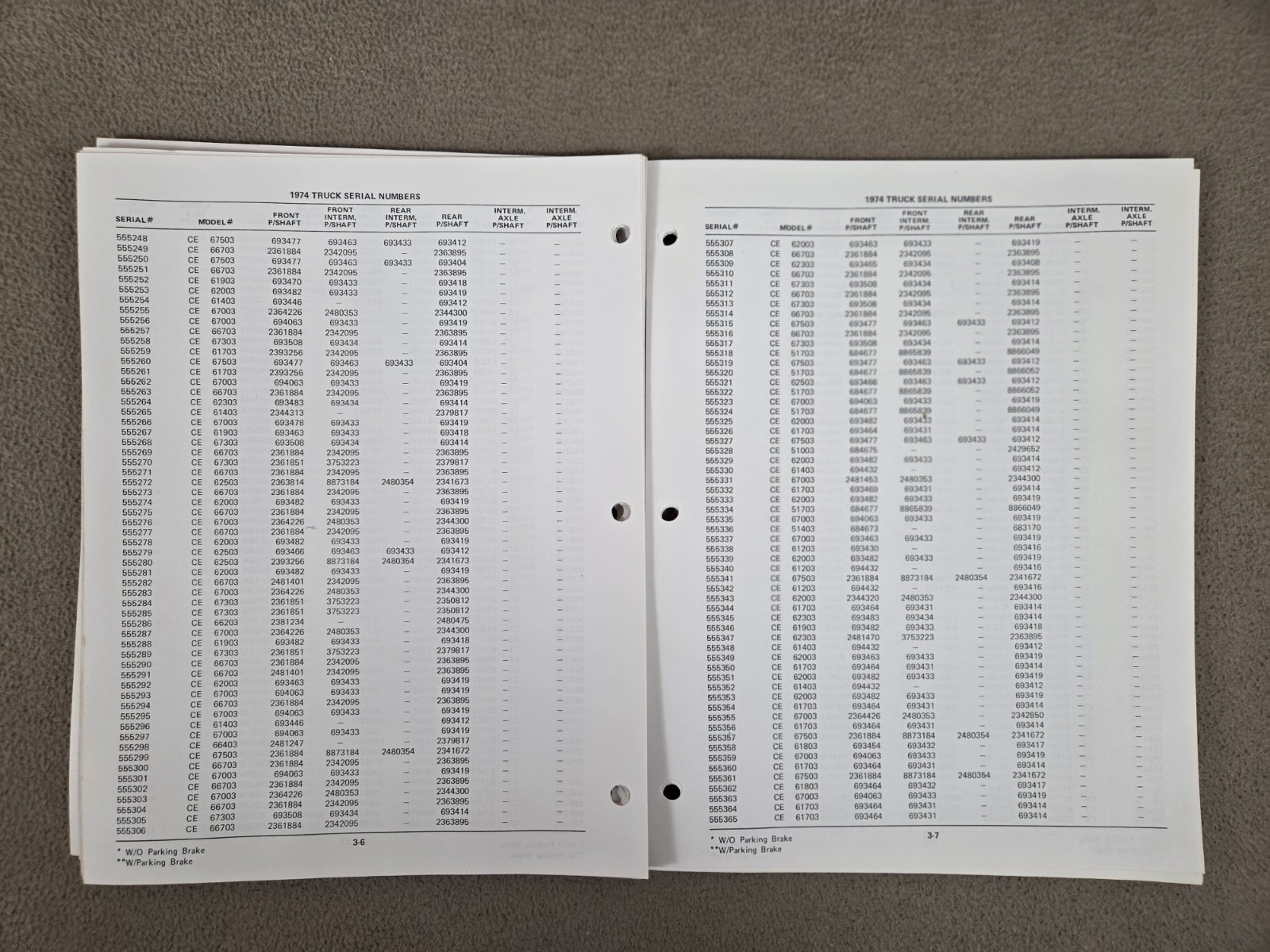 GM 1981 Propeller Shaft Parts Book Medium & Heavy Duty Trucks Models 81TS-DL
