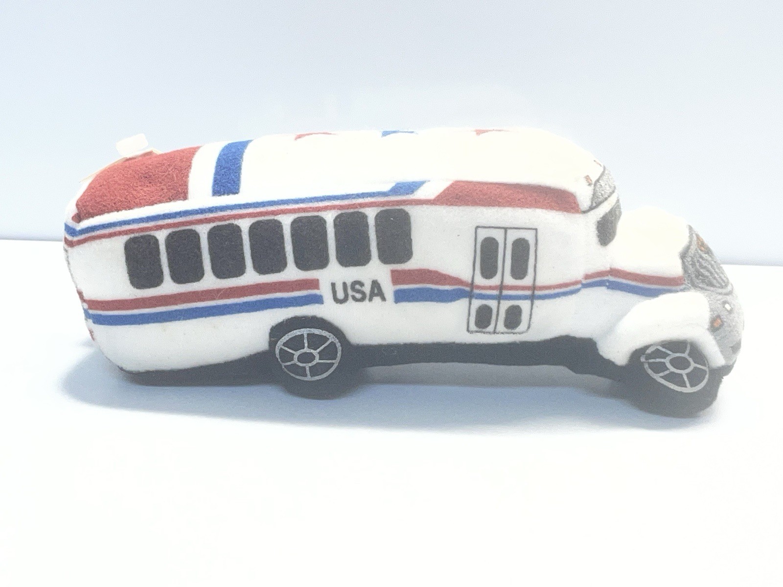 INTERNATIONAL BUS 3200 Plush Beanie 7” Bus Corporate Promo Toy Rare Find