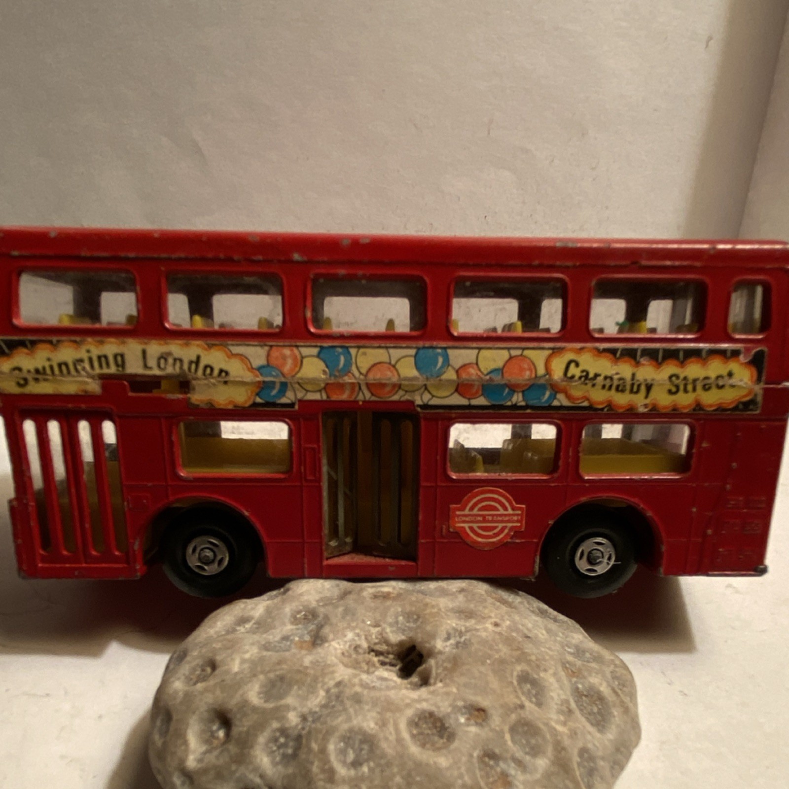 Matchbox Super Kings The Londoner Red Double Decker Bus 1972