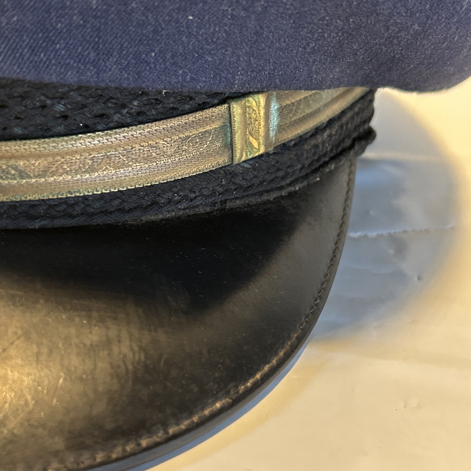 Vtg Bus Driver’s Hat Continental Trailways Master Operator Uniform Cap Sz 7