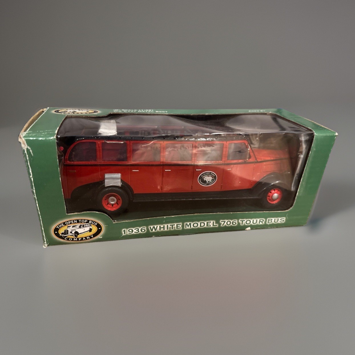 1936 White Model 706 Open Top Tour Bus O Gauge 1:48 Scale – New
