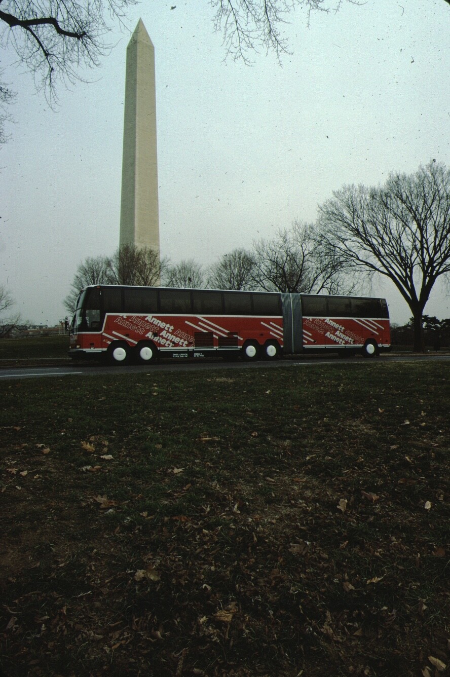 Annett Prevost bus original Kodachrome Kodak slide