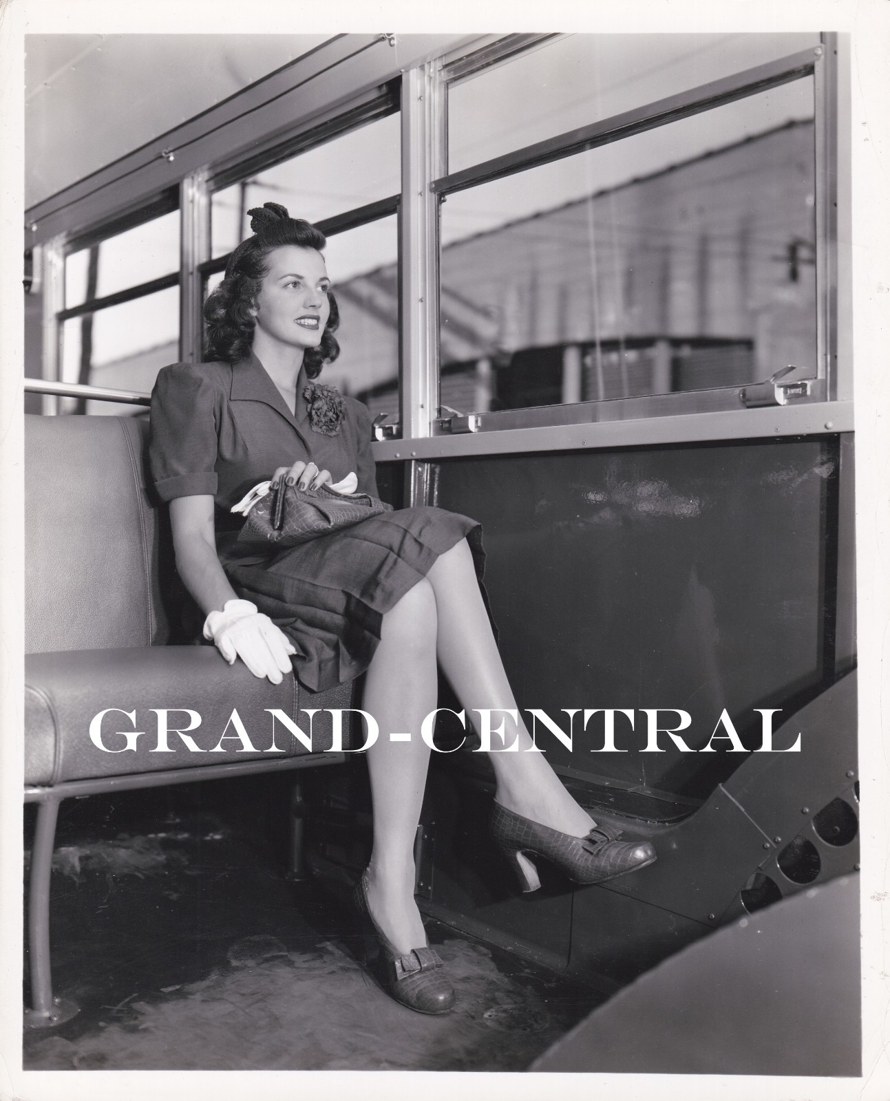 ORIGINAL PTC PHILADELPHIA TRANSPORTATION CO. BUS COMMERCIAL PHOTO PASSENGER PA