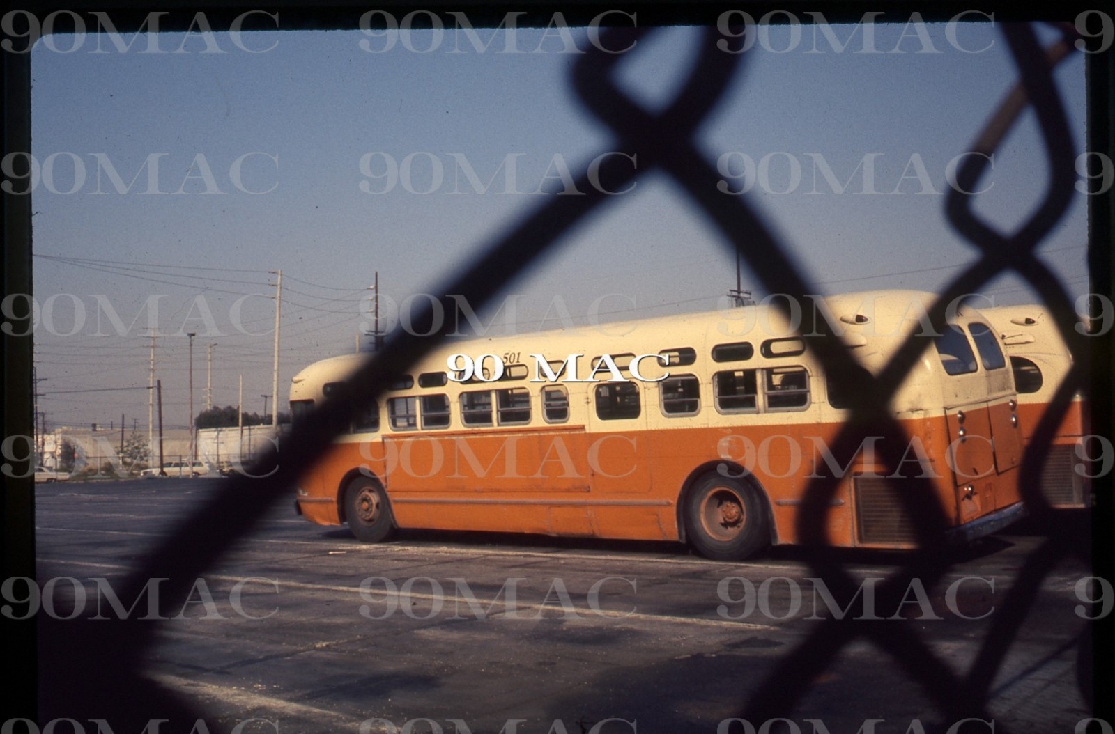 SCRTD-RTD. DIVISION 2. Los Angeles (CA). Original Slide 1974. D2-13. ATS #501.