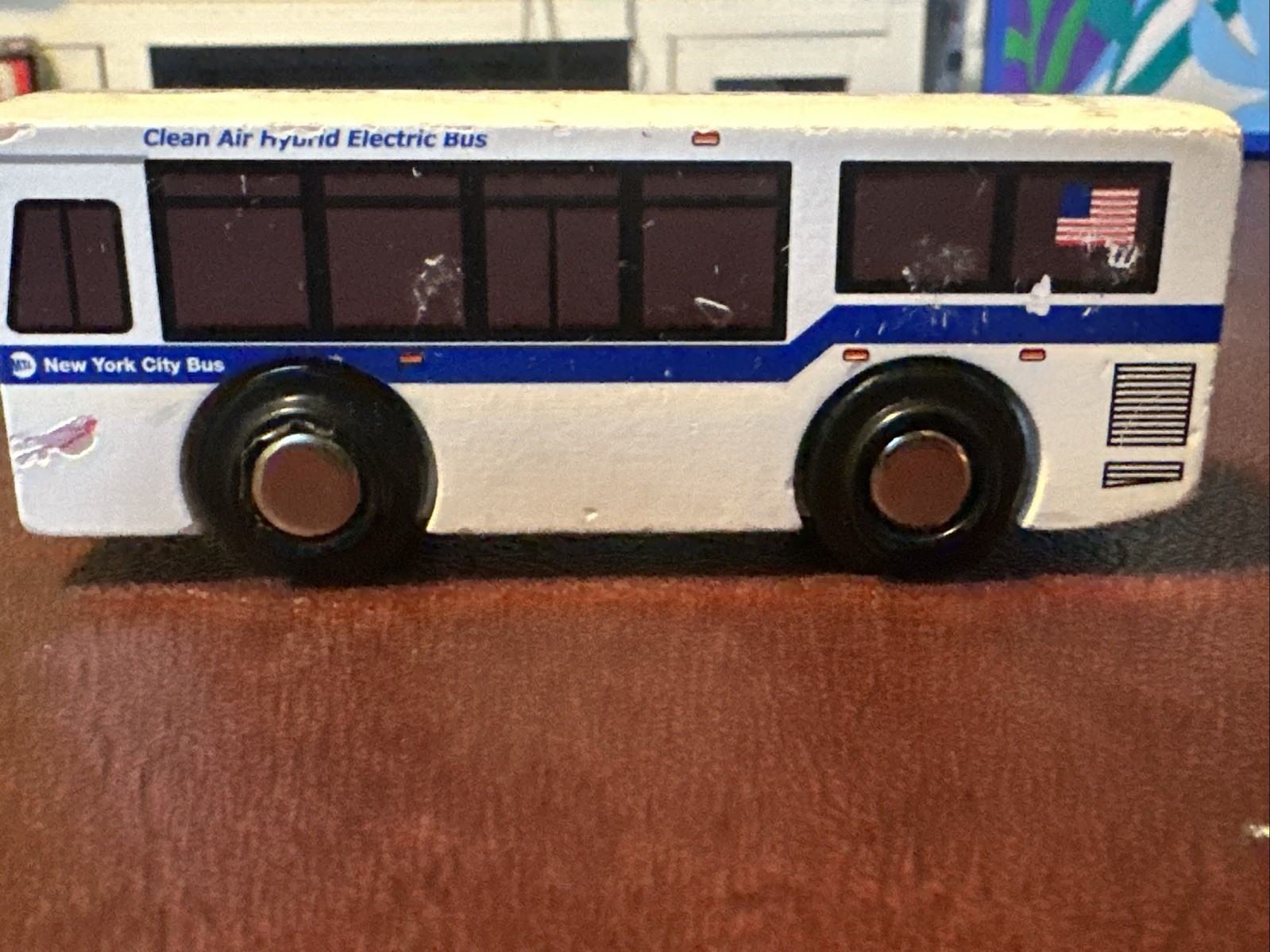 MTA New York City Bus Orion VII Hybrid Electric Bus toy