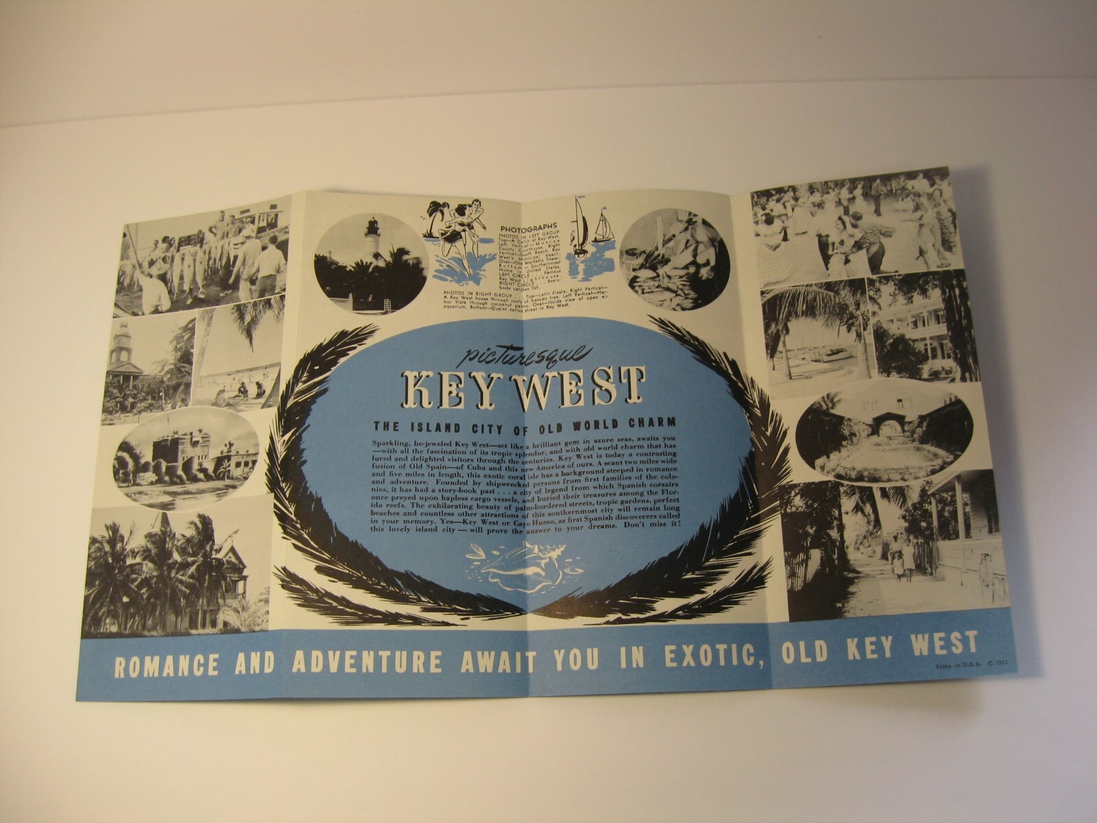 Old Key West Brochure Greyhound Florida Line