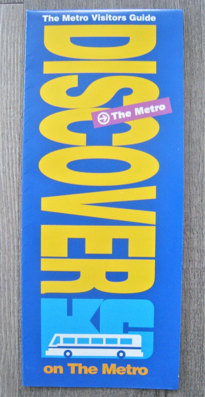The Metro Visitors Guide Bus Route Map Schedule Kansas City Missouri MO KS