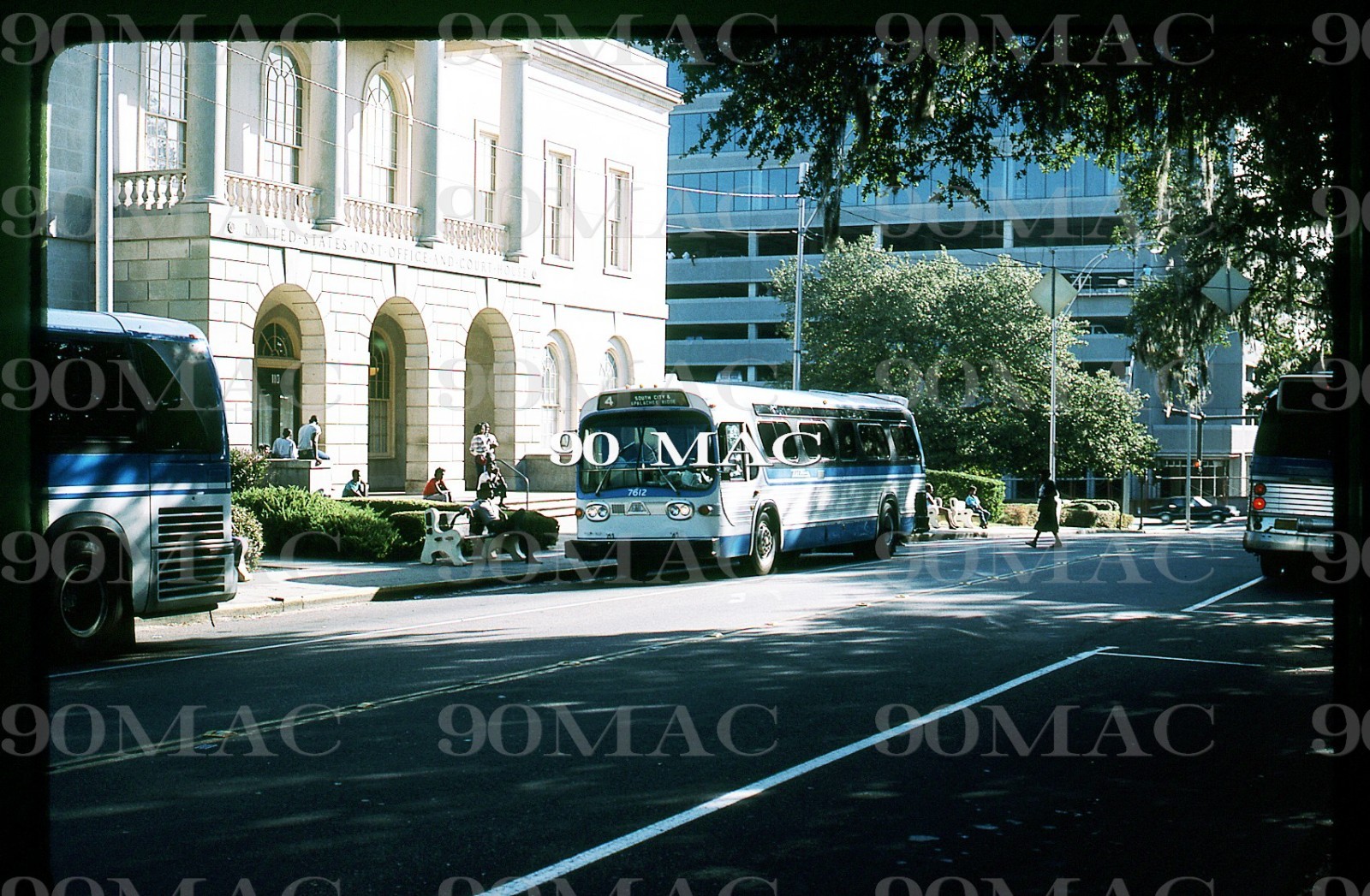 TALTRAN. GM COACH BUS #7612. Tallahassee (FL). Original Slide 1984.