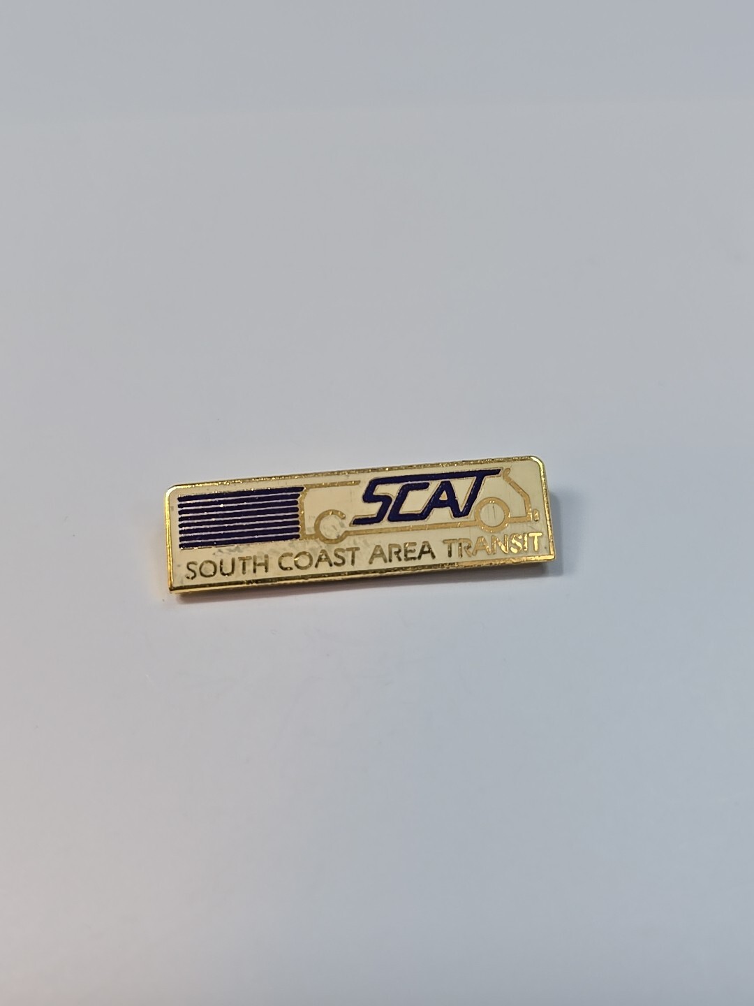 SCAT South Coast Area Transit Lapel Pin Ventura County California