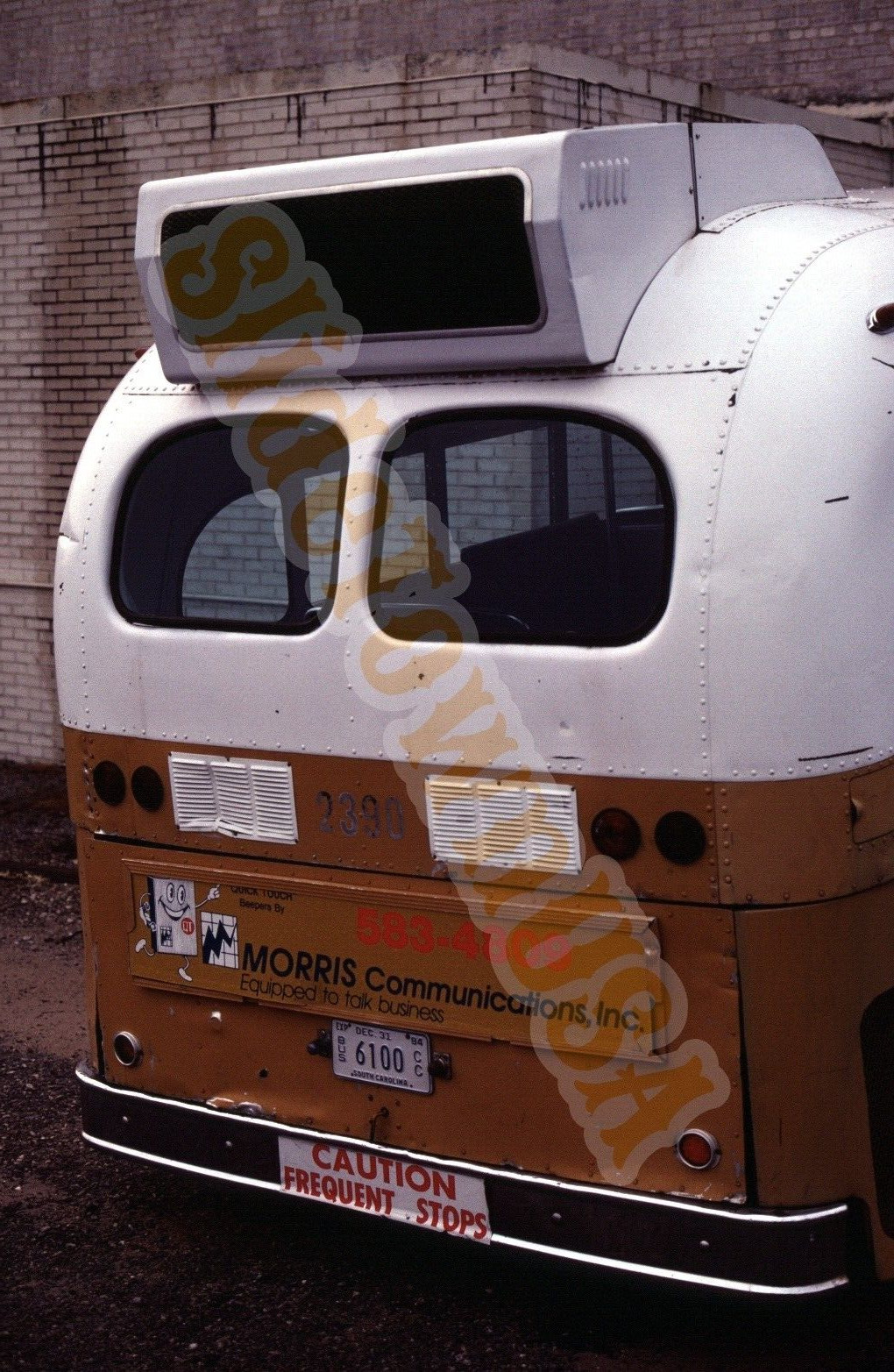 Vtg 1985 Bus Slide Y2O102