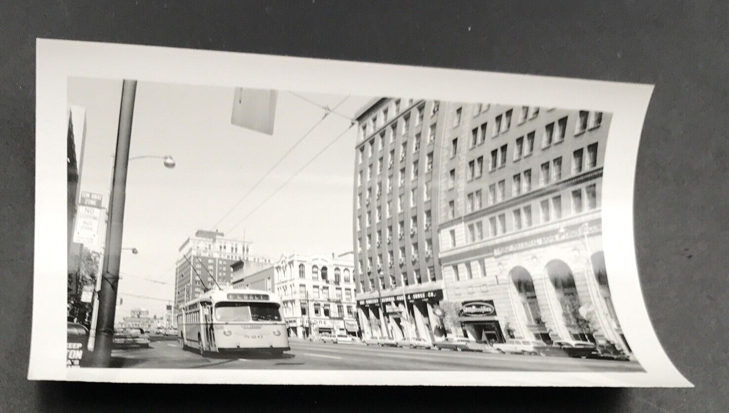 Trackless Trolley City Transit Lines CTL Dayton Ohio Bus 526 Route 7 Ewalt Photo
