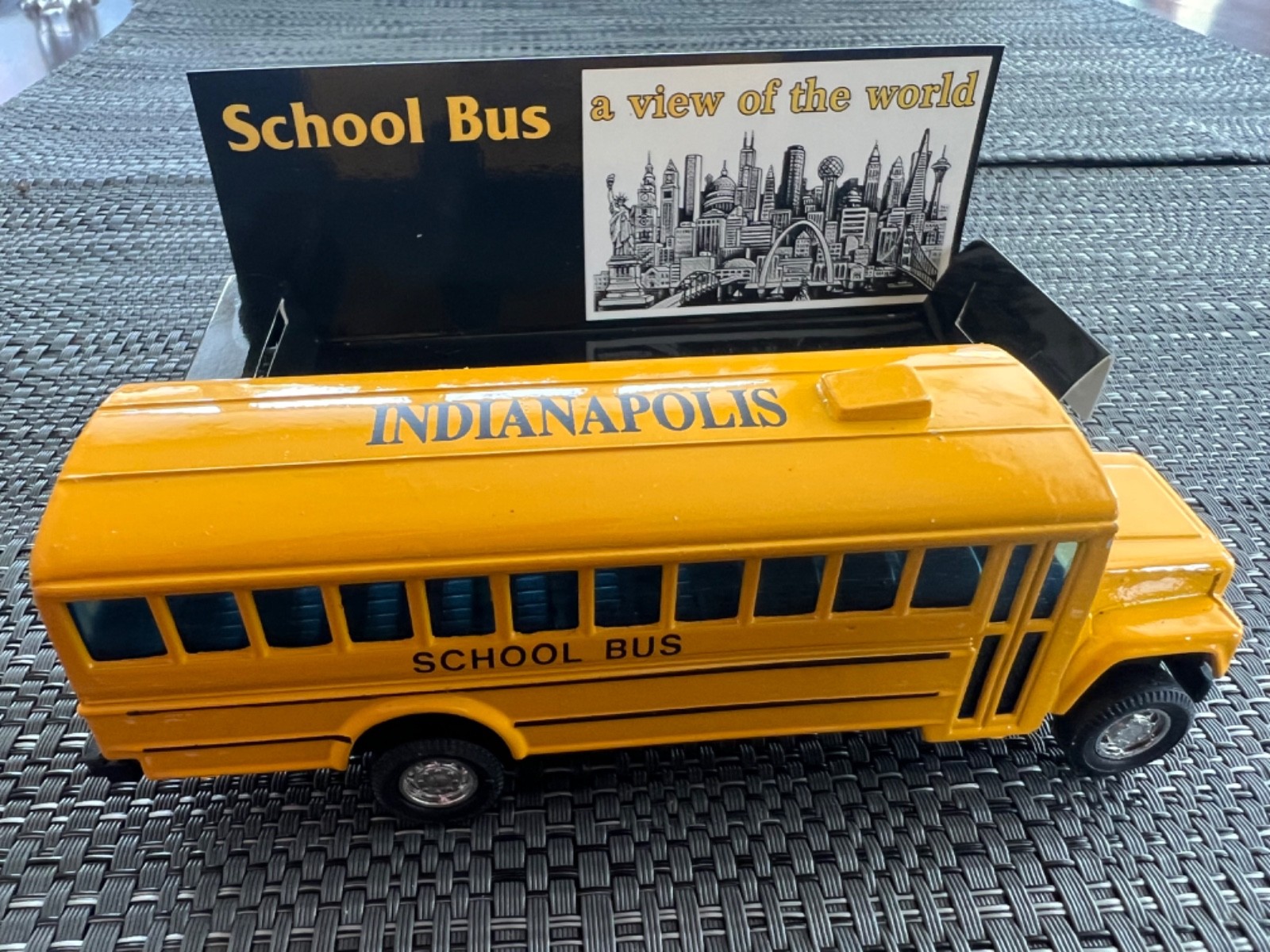 Toy School Bus from Indianapolis