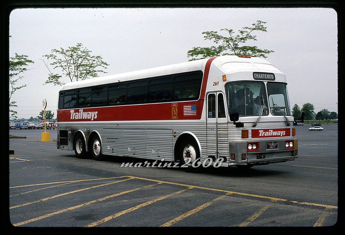 (YM) ORIG BUS/MOTORCOACH SLIDE TRAILWAYS 261