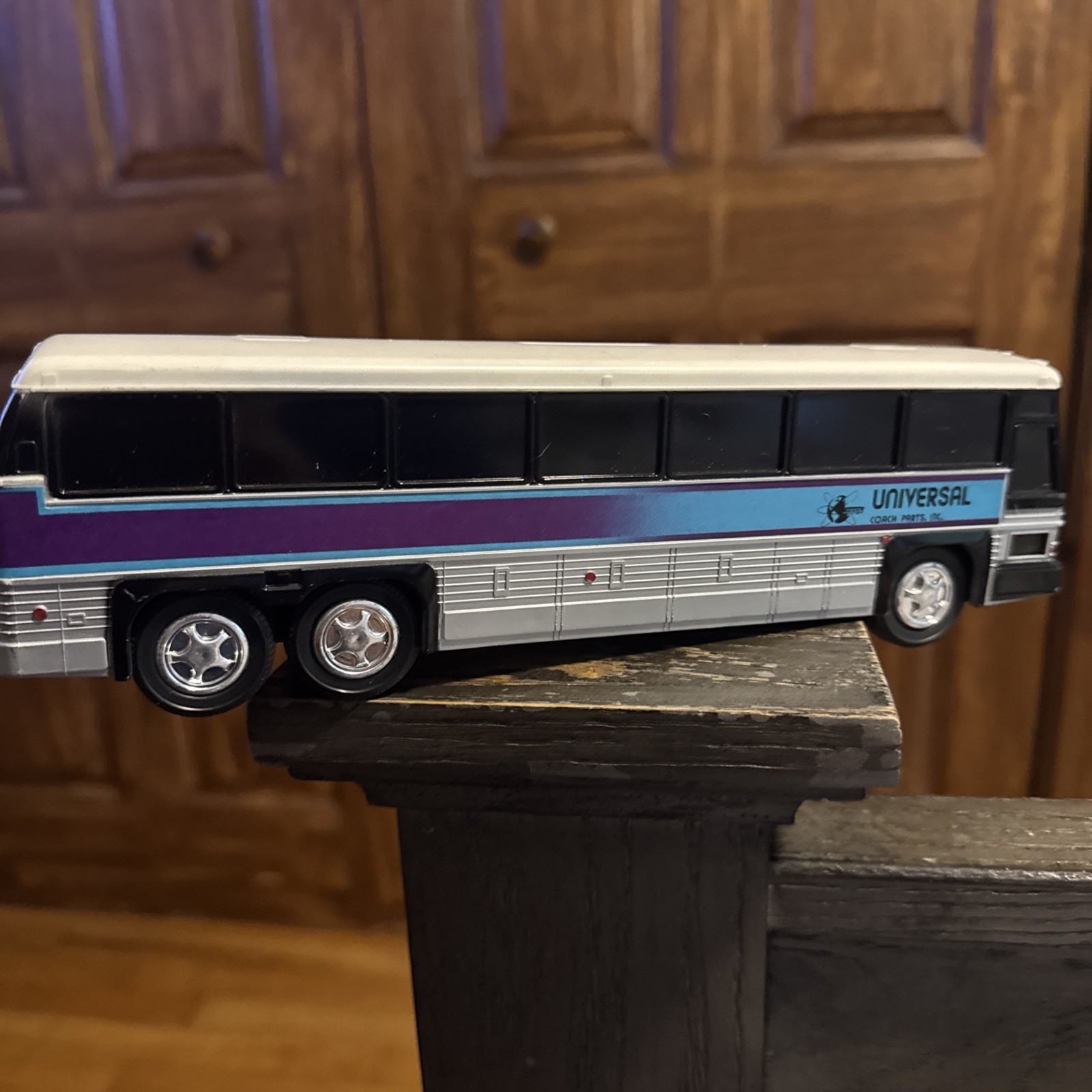 Jimson Bus Plastic Coin Bank Universal Coach Parts Inc 200 Hong Kong Toy