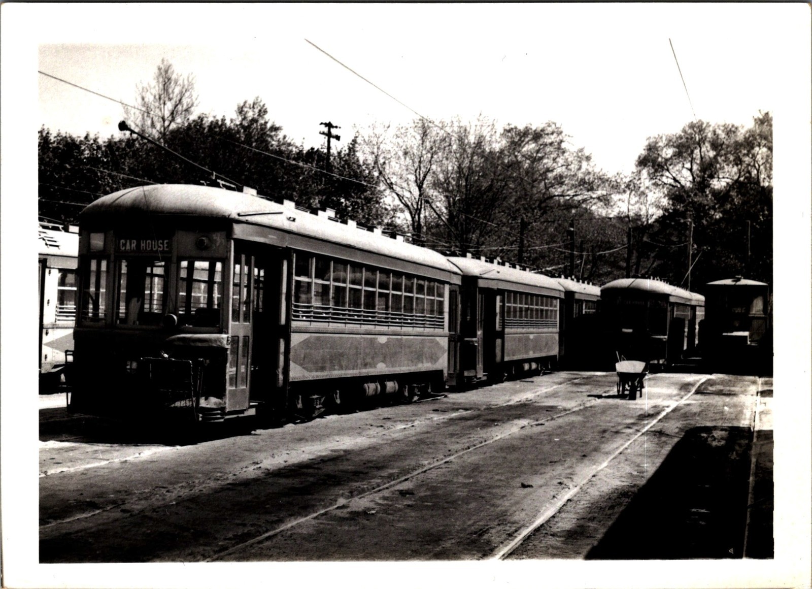 lot of 38 5″ x 7″ BUS transportation photo archive PHOTOGRAPHS trolley