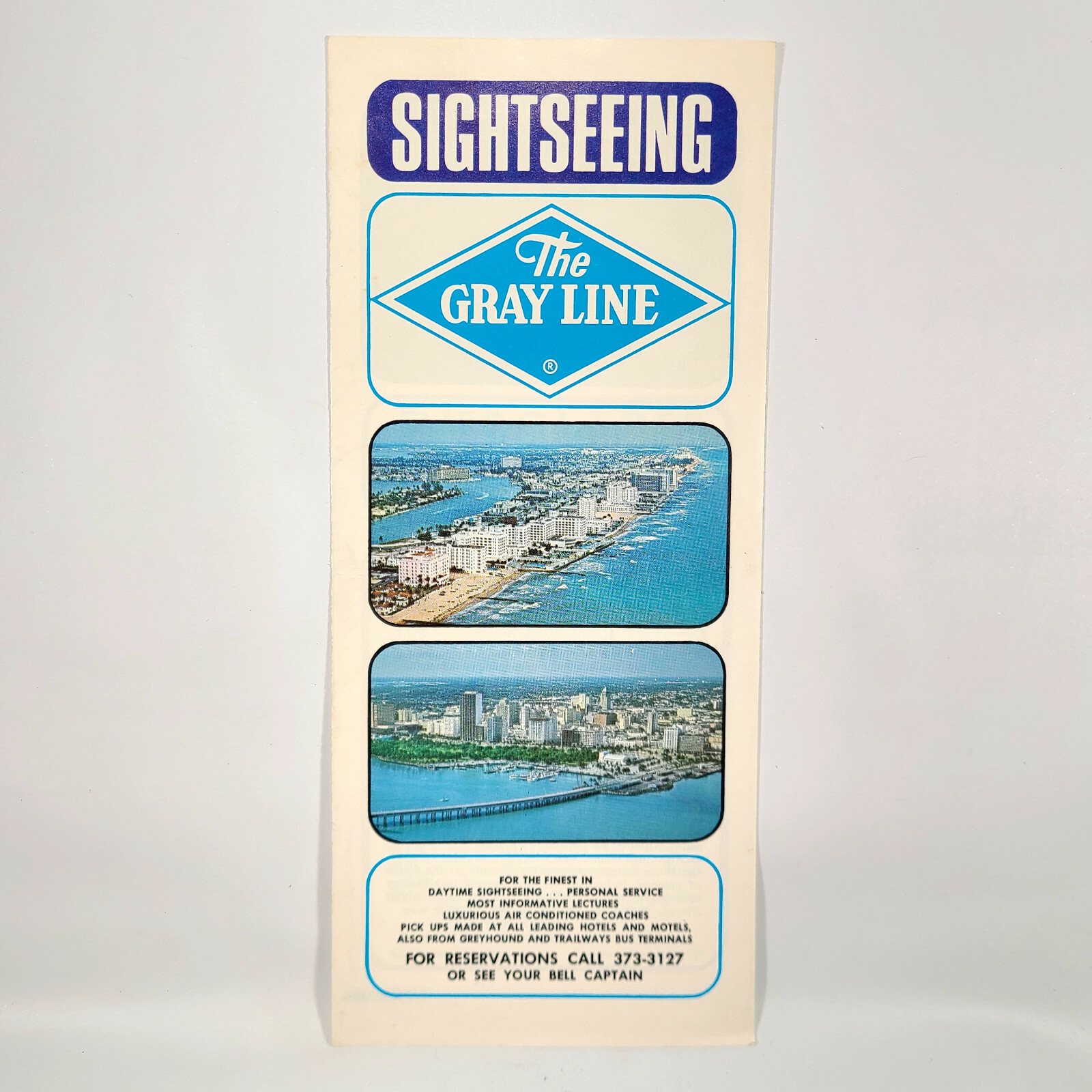 1960s Gray Line Bus Vintage Travel Brochure Tours Florida Roadside Attractions