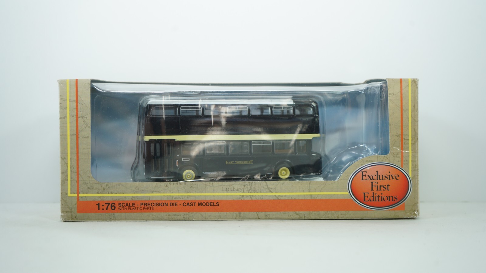 EFE Gilbow 1/76 Daimler MCW Fleetline East Yorkshire D/Deck Bus Item 18012 G3