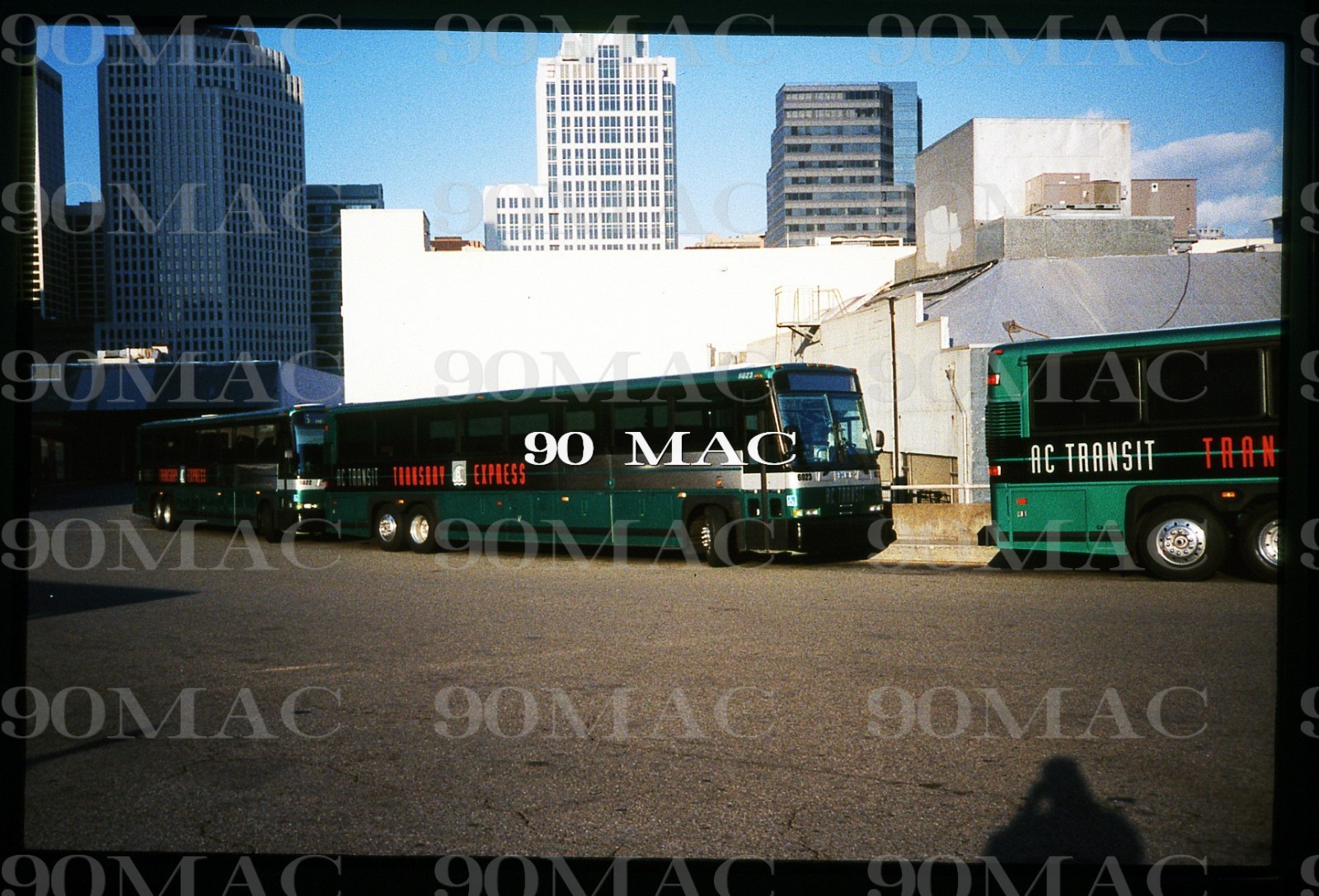 ACT. MCI COACH. BUS #6023. 4 Original Slides. San Francisco (CA) 2002.
