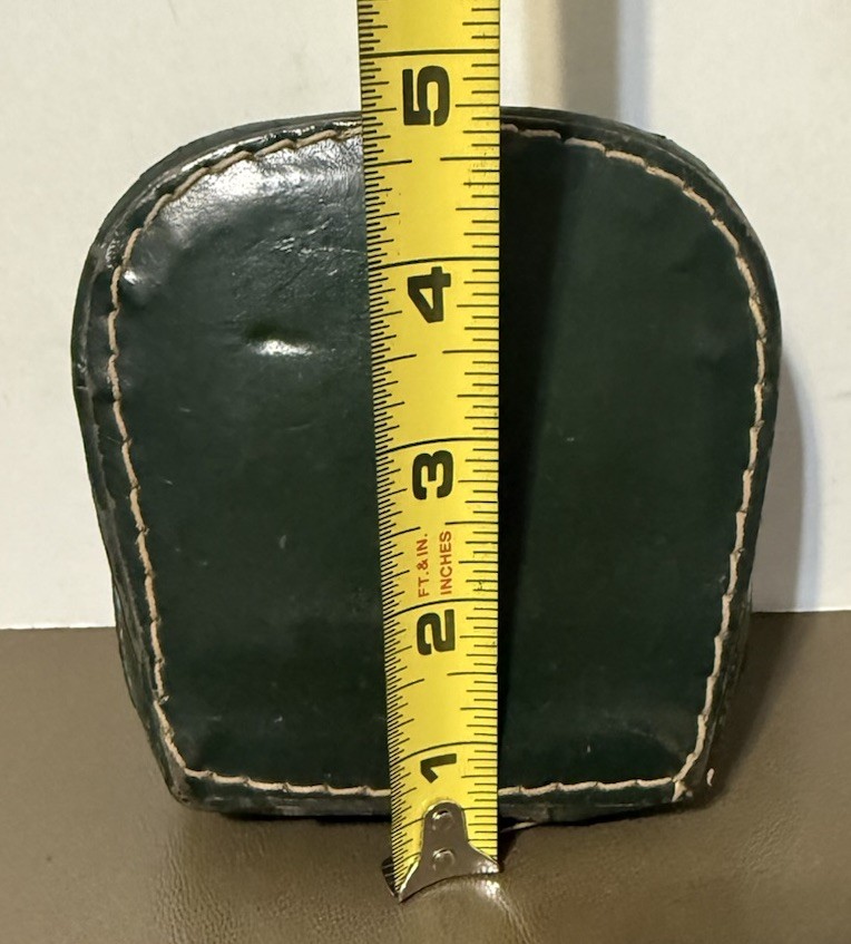 VTG 40’s-50’s Travel Bus Kit, Zip Up Wallet w Change Sorter Pocket Stamp Ticket