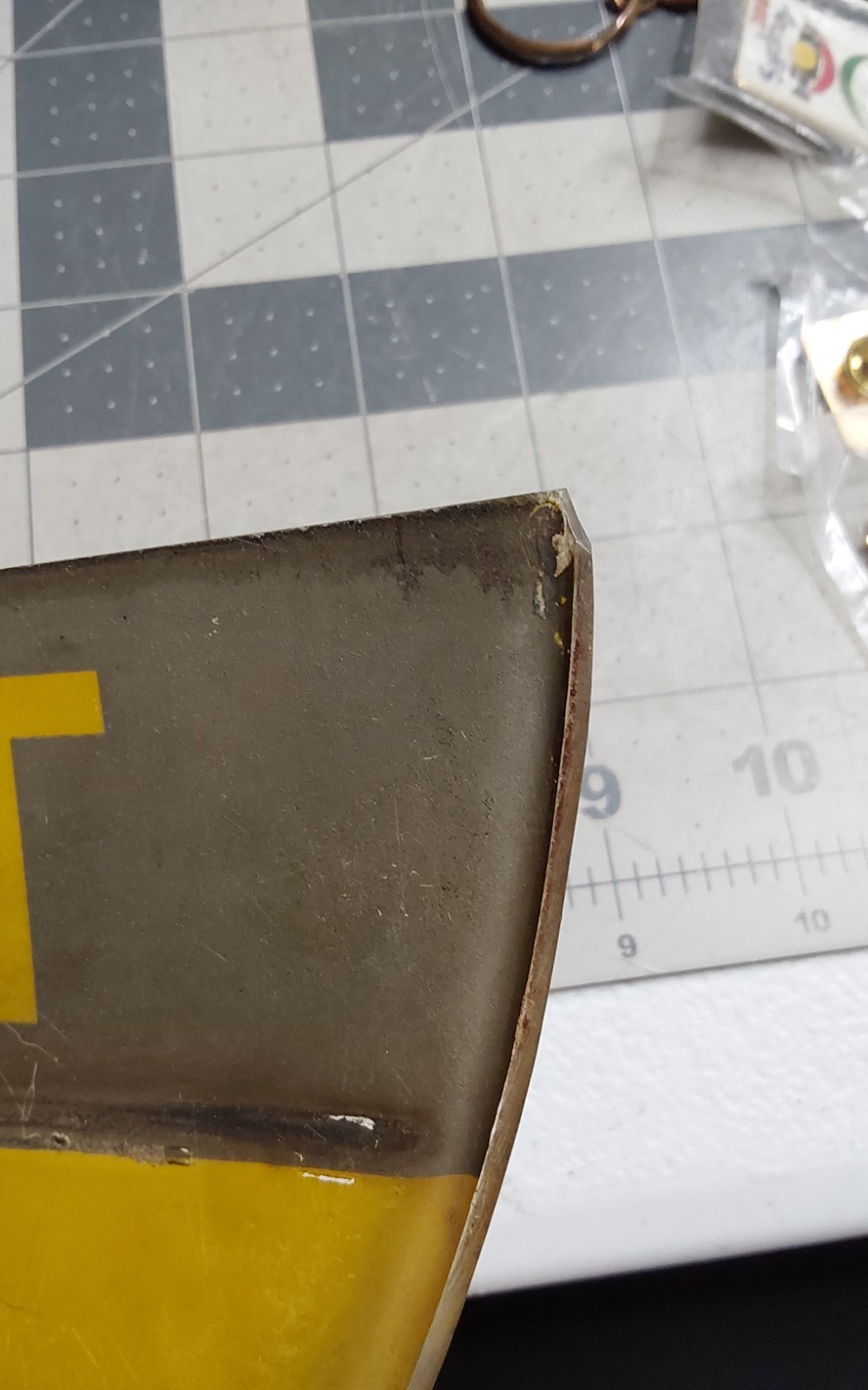 Blue Dot Yellow Taxi Cab Roof Light Top Sign