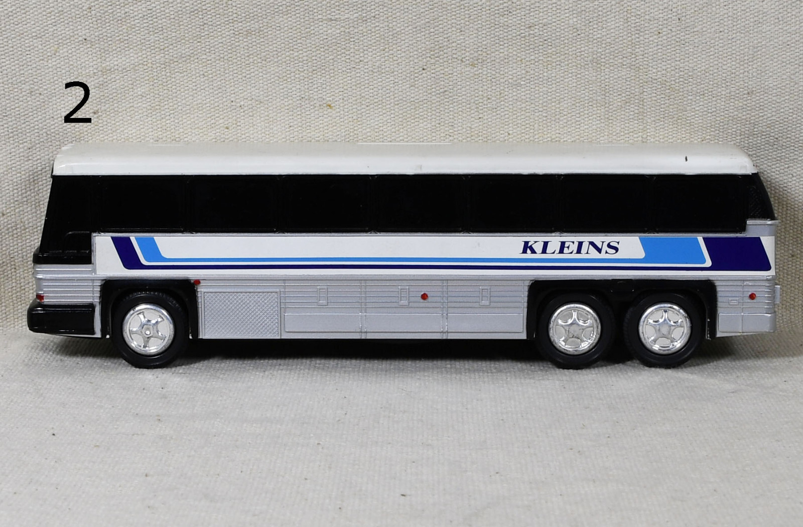 Jimson Bus Plastic Coin Bank Kleins No Box