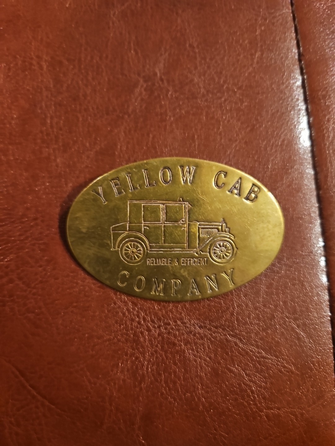 Yellow Cab Company Badge