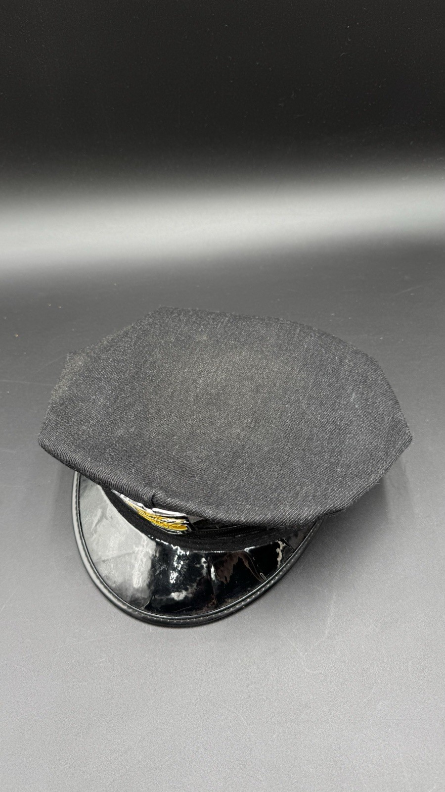 Vintage Yellow Cab Taxi Driver Hat Cap Size 6 7/8 Badge Replica