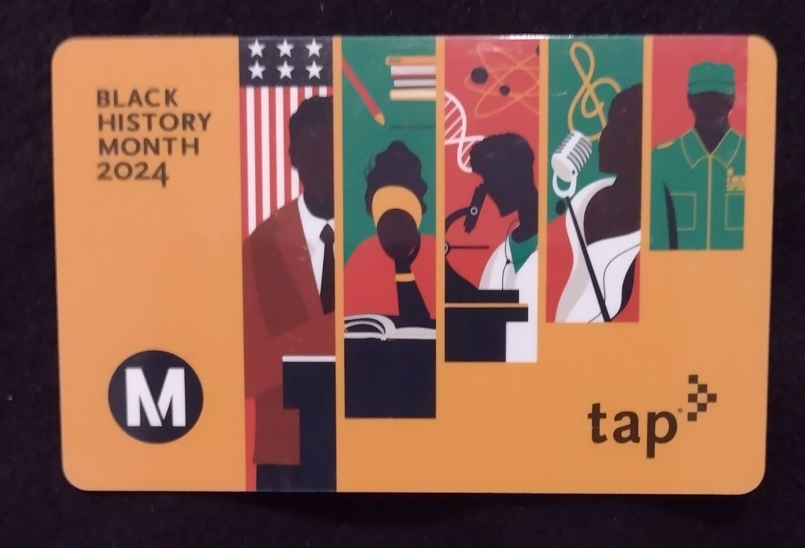 Los Angeles Metro Black History Month TAP Fare Card Bus Subway