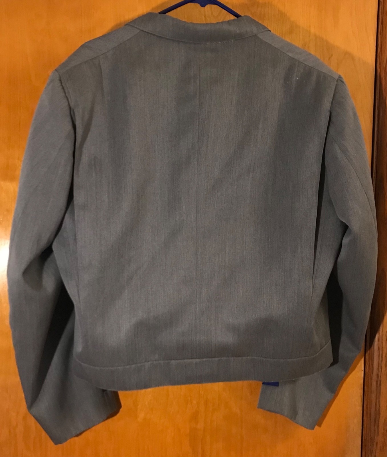 VINTAGE GREYHOUND BUS DRIVERS UNIFORM JACKET WITH ZIPPER
