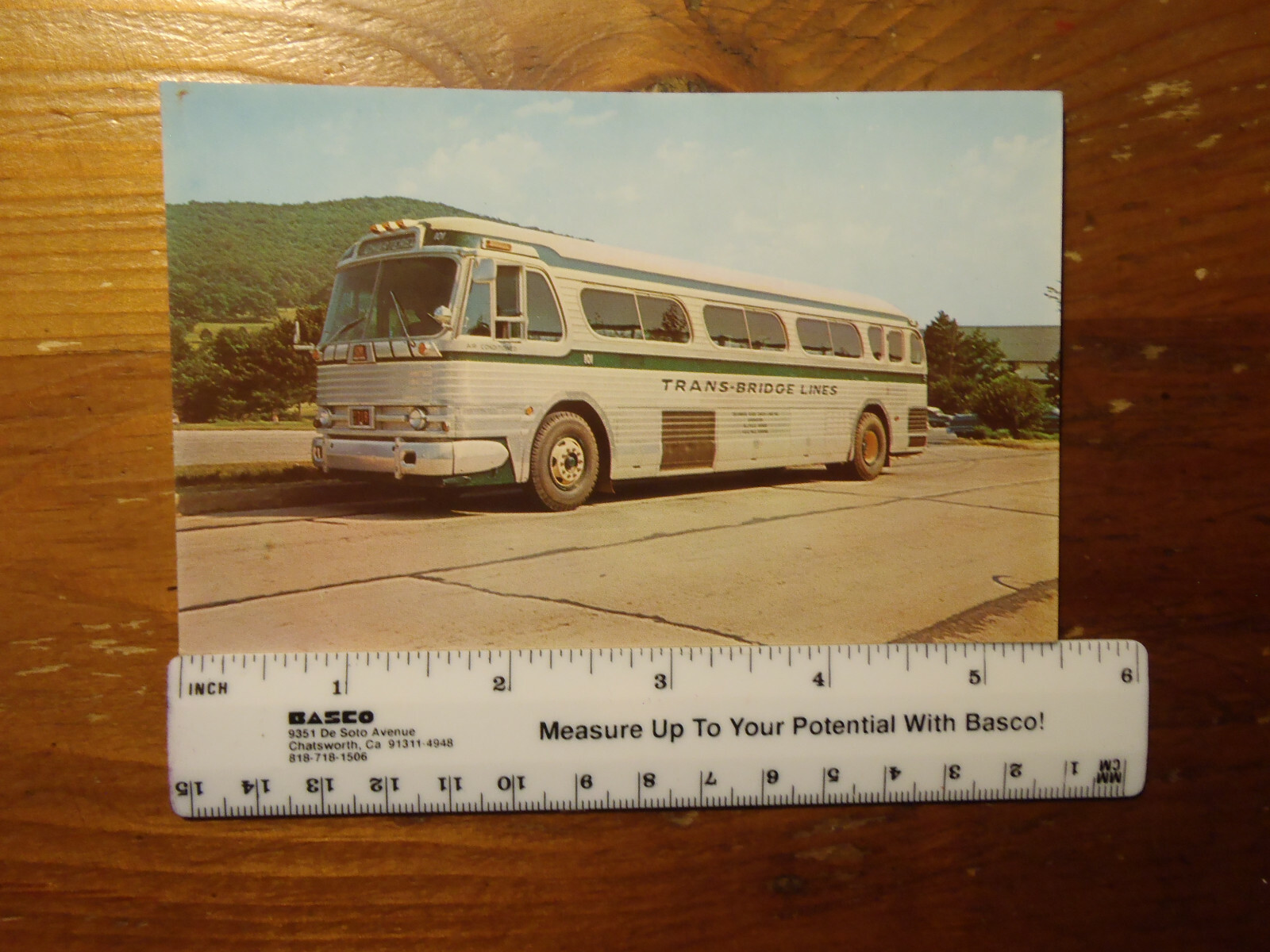 Trans Bridge Lines GM PD4104 Post Card