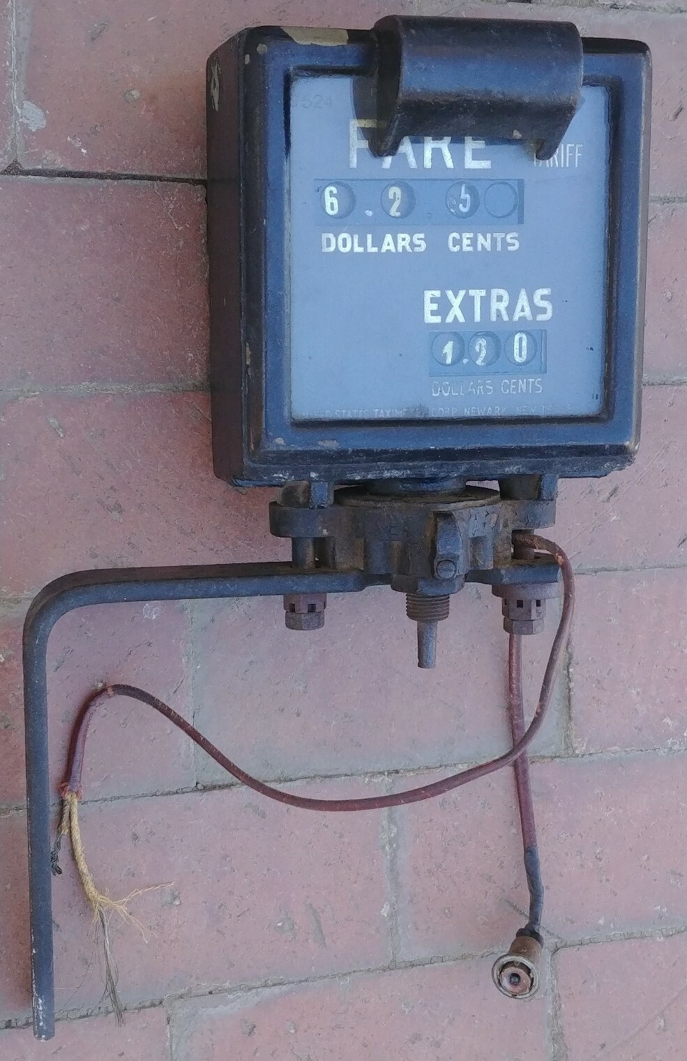 Antique Vintage Livery 1900’s 1910 1920s Old Time Tyme Taxi Cab Meter Box