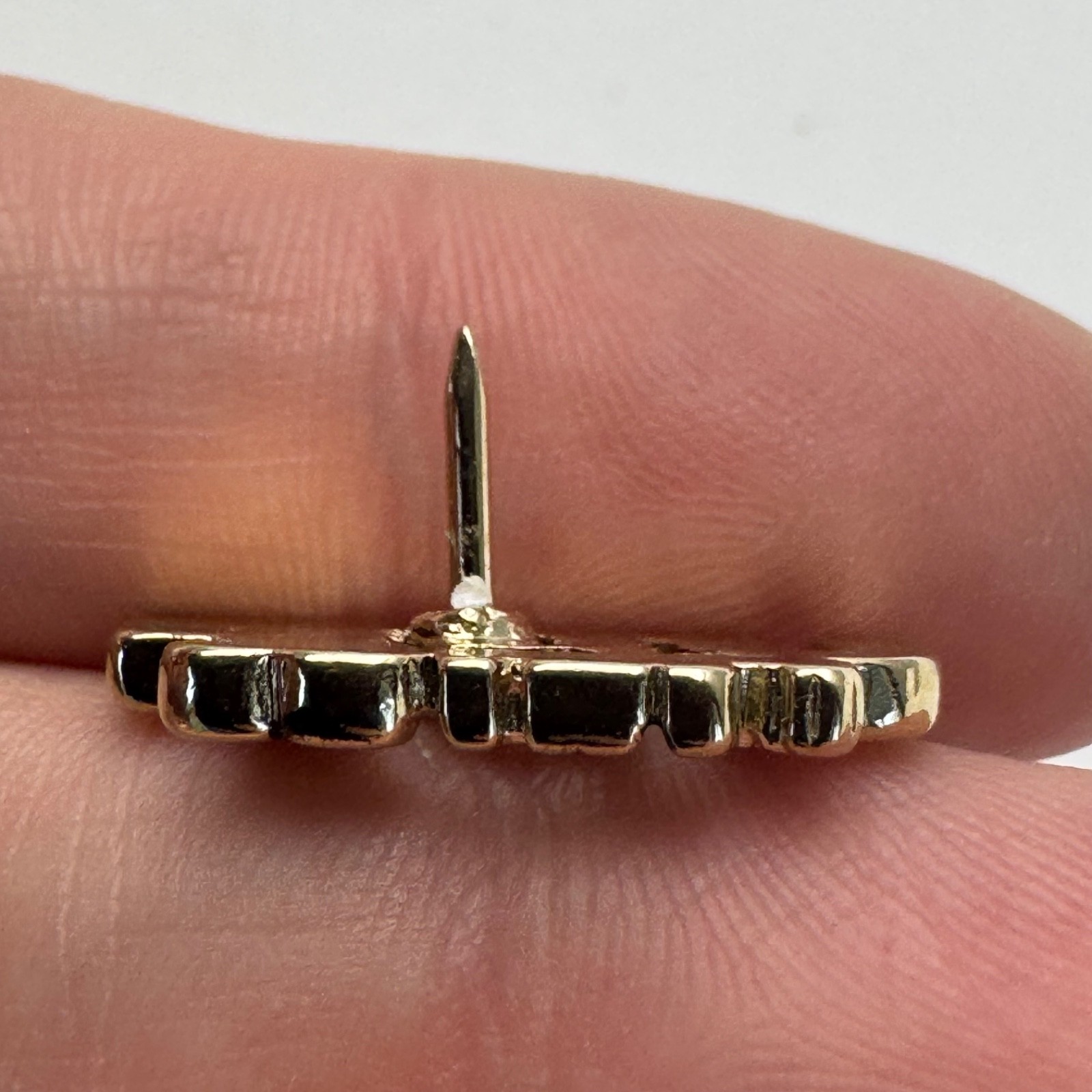1986 UTA Utah Transit Authority #1 in 86 Lapel Pin Tie Tack Award Vintage
