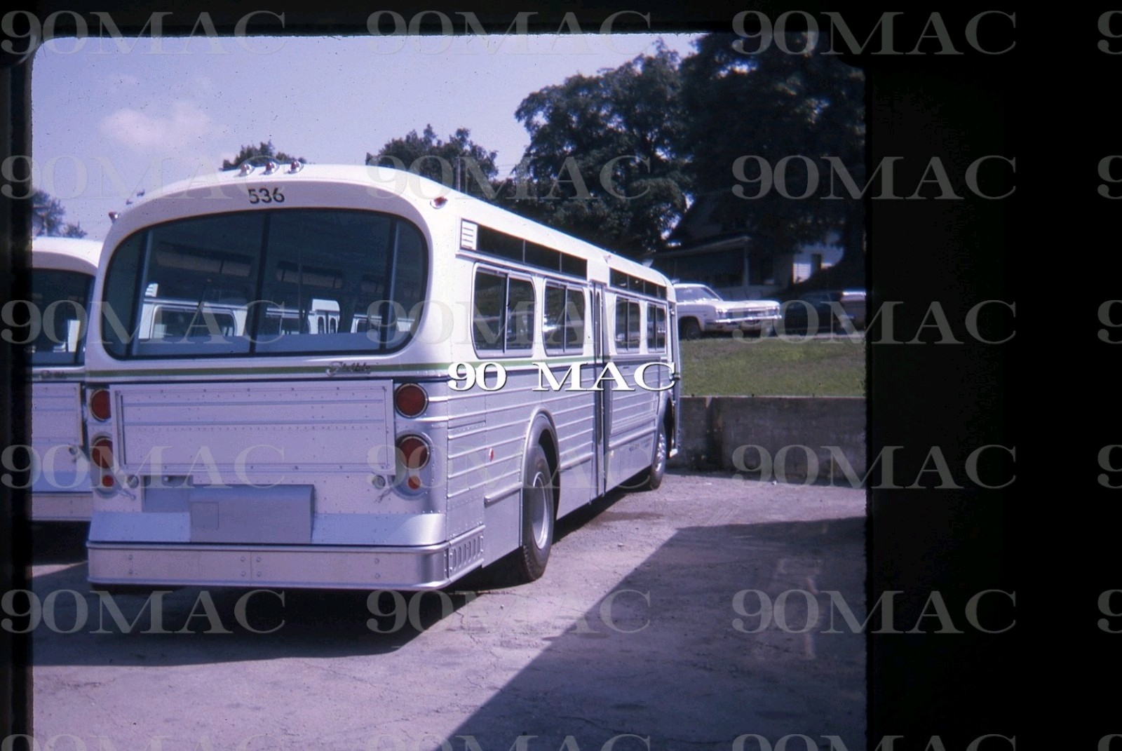 RTS. FLXIBLE BUS #500. Rochester (NY). 5 Original Slides 1970. FACTORY!